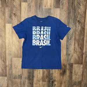 Nike Brazil Soccer T-Shirt (Large)